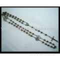 6mm glass beads Anti Sliver plated Rosary,Rosary bead necklace,rosary necklace